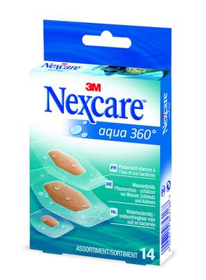 Nexcare™ Aqua 360°, 3 Grössen assortiert, 14 Stk, A-Nr.: 4324863 - 01