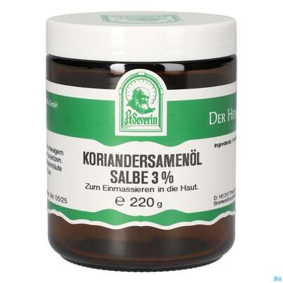 Pater Severin Koriandersamenöl 3% Salbe, A-Nr.: 5676771 - 01