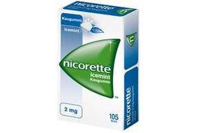 Nicorette Kaugummi 4mg ohne Geschmack, A-Nr.: 0694178 - 01