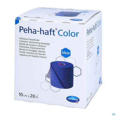 Peha-haft Color Latexfrei Blue 20mx 10cm 1st, A-Nr.: 3879843 - 02