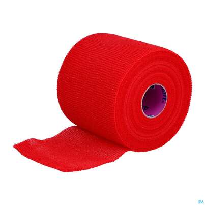 Sie sehen eine Packung Peha-haft Color Latexfrei Red 20mx 8cm 1st, Produktbild: 08 Peha-haft Color Latexfrei Red 20mx 8cm 1st, A-Nr.: 3879808 - 08