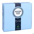 Sie sehen eine Packung Praeservative Kondome Mister Size 47 36st, Produktbild: 03 Praeservative Kondome Mister Size 47 36st, A-Nr.: 5594085 - 03