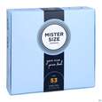 Sie sehen eine Packung Praeservative Kondome Mister Size 53 36st, Produktbild: 03 Praeservative Kondome Mister Size 53 36st, A-Nr.: 5594180 - 03