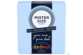 Praeservative Kondome Mister/size Probierpack 53-57-60 3st, A-Nr.: 5594234 - 01