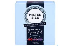 Praeservative Kondome Mister/size Probierpack 60-64-69 3st, A-Nr.: 5594240 - 01