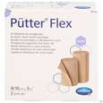 Sie sehen eine Packung Puetter-verband Flex Kurzzugbinde 8/10cm Duo 2st, Produktbild: 01 Puetter-verband Flex Kurzzugbinde 8/10cm Duo 2st, A-Nr.: 4111908 - 01