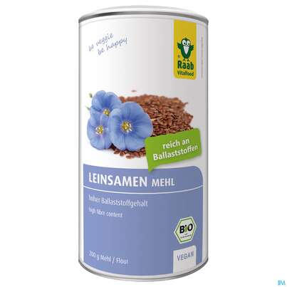 Sie sehen eine Packung Raab Bio Leinsamen Mehl 200g, Produktbild: 04 Raab Bio Leinsamen Mehl 200g, A-Nr.: 4366063 - 04