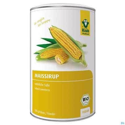Sie sehen eine Packung Raab Bio Maissirup Pulver 500g, Produktbild: 01 Raab Bio Maissirup Pulver 500g, A-Nr.: 4364816 - 01