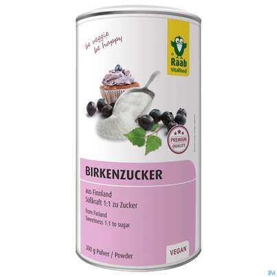 Sie sehen eine Packung Raab Birkenzucker (xylit) Premium 300g, Produktbild: 02 Raab Birkenzucker (xylit) Premium 300g, A-Nr.: 4368553 - 02