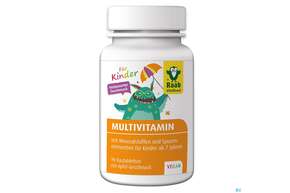 Raab Multivitamin Lutschtabletten 90 Lutschtabletten, A-Nr.: 4854791 - 01