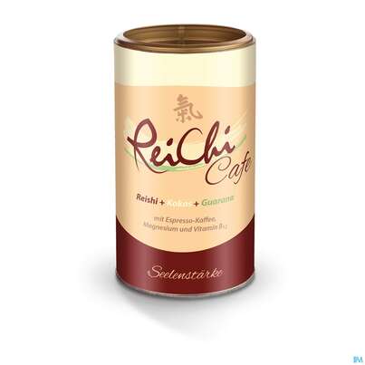 Sie sehen eine Packung Reichi Cafe Pulver 180g, Produktbild: 01 Reichi Cafe Pulver 180g, A-Nr.: 4519006 - 01