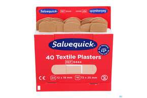 Salvequick Pflaster Strip Refill 6444 40st, A-Nr.: 3335327 - 01