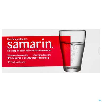 Sie sehen eine Packung Samarin 1025 Port-btl 36st, Produktbild: 01 Samarin 1025 Port-btl 36st, A-Nr.: 5028115 - 01