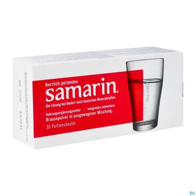 Sie sehen eine Packung Samarin 1025 Port-btl 36st, Produktbild: 02 Samarin 1025 Port-btl 36st, A-Nr.: 5028115 - 02