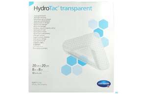 Schaumverband Hydrotac Transparent 20x20cm 10st, A-Nr.: 5310550 - 01