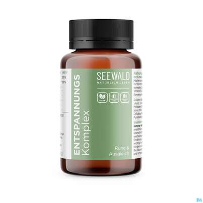 Sie sehen eine Packung Seewald Entspannungs Komplex 60 St, Produktbild: 01 Seewald Entspannungs Komplex 60 St, A-Nr.: 4623040 - 01