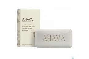 Sie sehen eine Packung Seifen Ahava Purifying Mud Soap 100g, Produktbild: 01 Seifen Ahava Purifying Mud Soap 100g, A-Nr.: 3945646 - 01