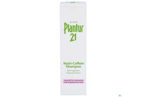 Sie sehen eine Packung Shampoon Plantur/21 Nutri Coffein 250ml, Produktbild: 01 Shampoon Plantur/21 Nutri Coffein 250ml, A-Nr.: 3940666 - 01