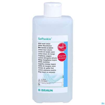Softaskin Waschlotion Seifenfrei Ovalflasche 500ml, A-Nr.: 1758360 - 01