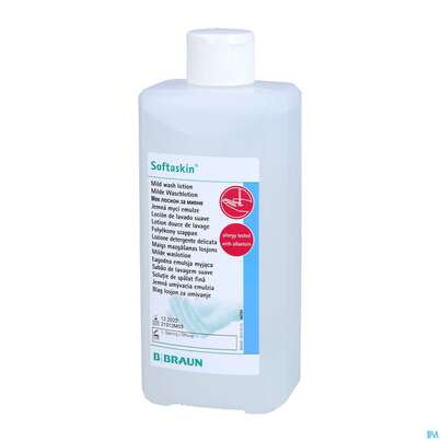 Softaskin Waschlotion Seifenfrei Ovalflasche 500ml, A-Nr.: 1758360 - 02