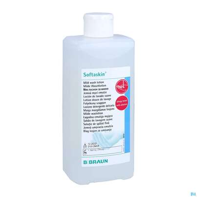 Softaskin Waschlotion Seifenfrei Ovalflasche 500ml, A-Nr.: 1758360 - 03