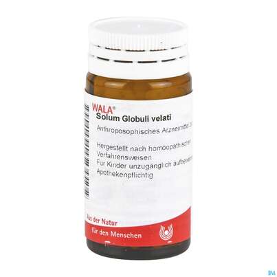Sie sehen eine Packung Solum Comp Wala Globuli 20g, Produktbild: 03 Solum Comp Wala Globuli 20g, A-Nr.: 2054135 - 03