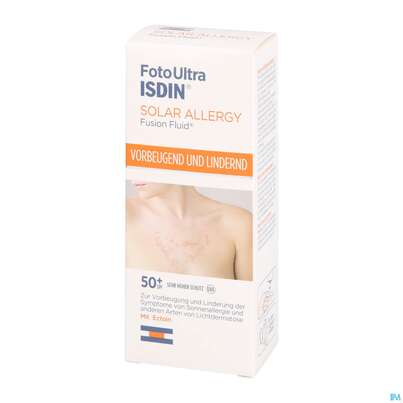 Sonnenprodukte Isdin/fotoultra Fluid Solar Allergy Lsf 50+ 50ml, A-Nr.: 4837686 - 02