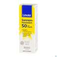 Sie sehen eine Packung Sonnenprodukte Linola Sonne Hautmilch 100ml, Produktbild: 02 Sonnenprodukte Linola Sonne Hautmilch 100ml, A-Nr.: 4613892 - 02