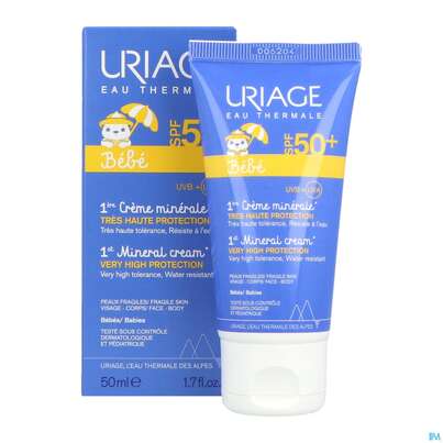 Sonnenprodukte Uriage Baby Spf50 Mineralische Creme 50ml, A-Nr.: 5617610 - 04