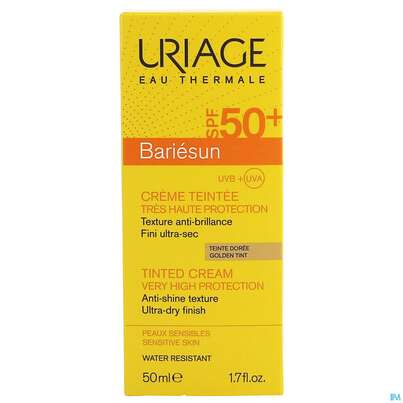 Sonnenprodukte Uriage/bariesun Creme Spf50+ Getoent Golden 50ml, A-Nr.: 5617969 - 01
