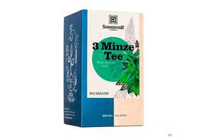 Sonnentor Bio/3-minze-tee Doppelkammerbeutel 21,6g 02321 18st, A-Nr.: 5804826 - 01