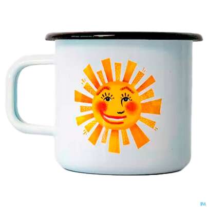 Sie sehen eine Packung Sonnentor Emaille Haeferl Sonne 06160 1st, Produktbild: 02 Sonnentor Emaille Haeferl Sonne 06160 1st, A-Nr.: 5477190 - 02