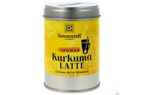 Sonnentor Kurkuma-latte Ingwer Bio Dose 09831 60g, A-Nr.: 4389153 - 01