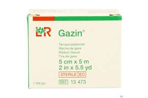 Tamponadebinden Gazin Gero Steril 5mx 5cm 1st, A-Nr.: 4124383 - 01