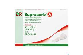 Tamponaden Suprasorb/steril A Calzium-alginat 30cm/2g 5st, A-Nr.: 2203351 - 01