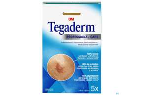 Sie sehen eine Packung Tegaderm/film 4,4x 4,4cm 1622np 5st, Produktbild: 01 Tegaderm/film 4,4x 4,4cm 1622np 5st, A-Nr.: 3708886 - 01