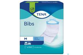 Sie sehen eine Packung Tena Bib Esslatz 720511 S/m 150st, Produktbild: 01 Tena Bib Esslatz 720511 S/m 150st, A-Nr.: 3405973 - 01