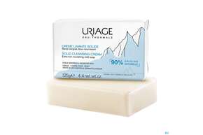 Sie sehen eine Packung Uriage Feste Duschcreme 125g, Produktbild: 01 Uriage Feste Duschcreme 125g, A-Nr.: 5619106 - 01