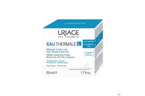 Sie sehen eine Packung Uriage Hydro-aktiv Maske Nacht 50ml, Produktbild: 01 Uriage Hydro-aktiv Maske Nacht 50ml, A-Nr.: 5618414 - 01