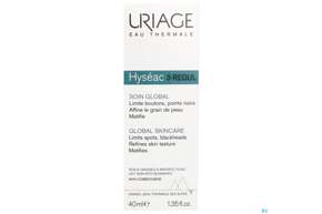 Sie sehen eine Packung Uriage Hyseac 3-regul Global-pflege 40ml, Produktbild: 01 Uriage Hyseac 3-regul Global-pflege 40ml, A-Nr.: 5618495 - 01