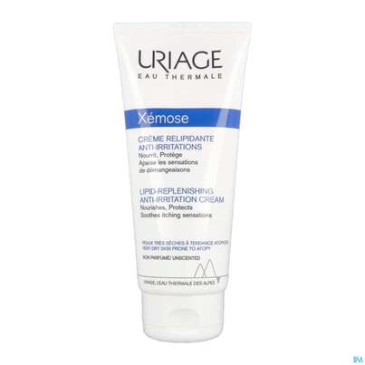 Sie sehen eine Packung Uriage Xemose Reizungslindernde Lipidaufbau-creme 200ml, Produktbild: 08 Uriage Xemose Reizungslindernde Lipidaufbau-creme 200ml, A-Nr.: 5618839 - 08