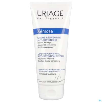 Sie sehen eine Packung Uriage Xemose Reizungslindernde Lipidaufbau-creme 200ml, Produktbild: 09 Uriage Xemose Reizungslindernde Lipidaufbau-creme 200ml, A-Nr.: 5618839 - 09