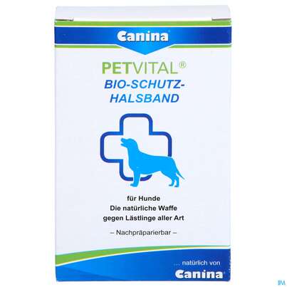 Veterinaerprodukte Petvital Bio-schutzhalsband 65cm Hund 1st, A-Nr.: 3203040 - 01