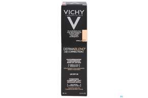 Sie sehen eine Packung Vichy Dermablend 3d 20 Vanilla 30ml, Produktbild: 01 Vichy Dermablend 3d 20 Vanilla 30ml, A-Nr.: 5044189 - 01