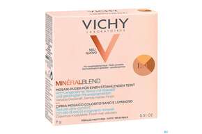 Sie sehen eine Packung Vichy Mineralblend Puder Tan 9g, Produktbild: 01 Vichy Mineralblend Puder Tan 9g, A-Nr.: 5045119 - 01