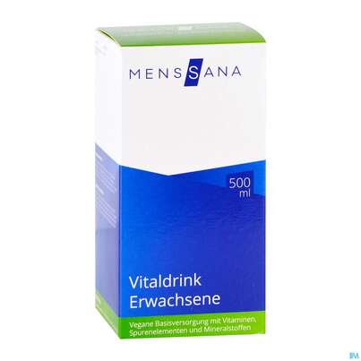 Vital Drink Menssana Erwachsene 500ml, A-Nr.: 3288958 - 01