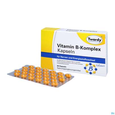 Vitamin B-kapseln Komplex Twardy 60st, A-Nr.: 2996920 - 04