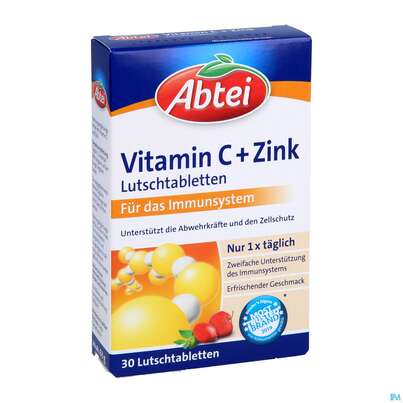 Vitamin C Tabl +zink -abtei 50000 30st, A-Nr.: 5331894 - 02