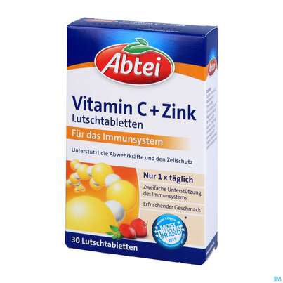 Vitamin C Tabl +zink -abtei 50000 30st, A-Nr.: 5331894 - 03