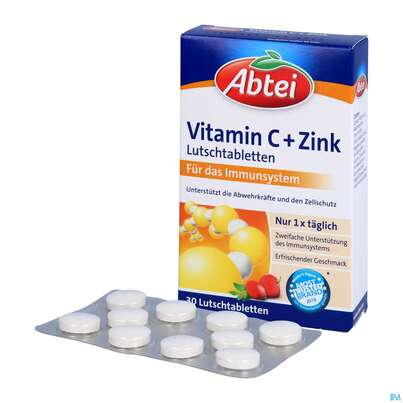 Vitamin C Tabl +zink -abtei 50000 30st, A-Nr.: 5331894 - 04